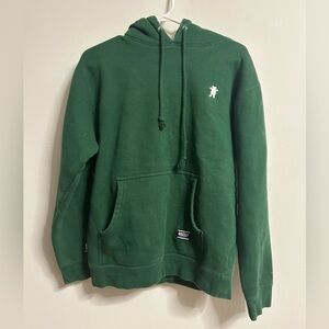Grizzy‎ OG Bear Embroidered Green Hoodie